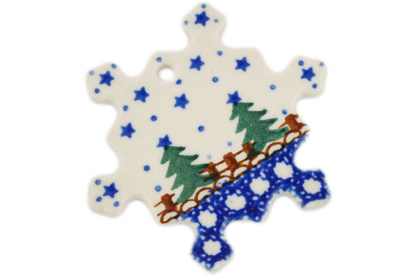 Snowflake Pendant 3"