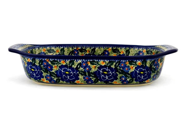 Rectangular Baker with Handles 14"