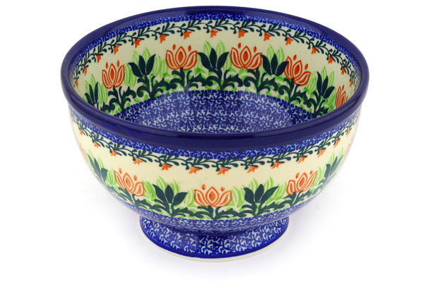 Bowl with Pedestal 9"