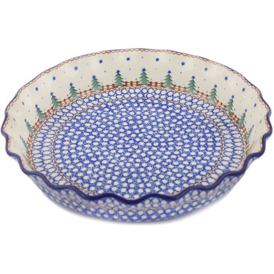 Fluted Pie Dish 10"