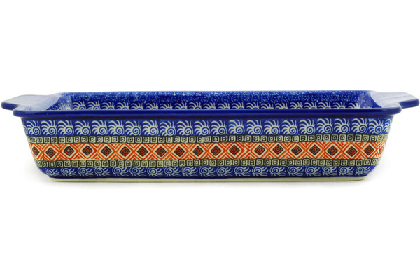 Rectangular Baker with Handles 15"