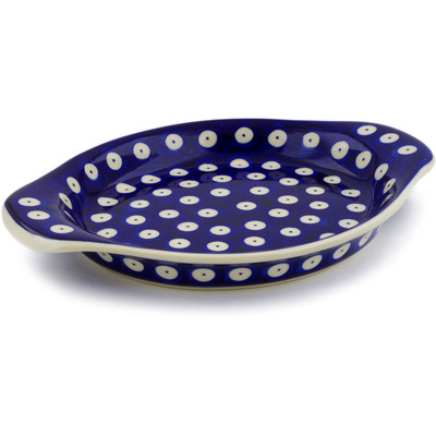 Platter with Handles 9"