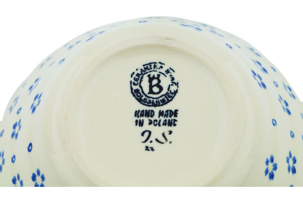 Scalloped Fluted Bowl 7"