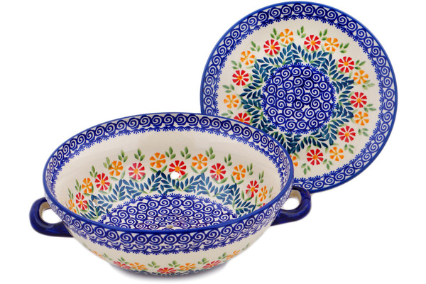 Colander with Plate 11"