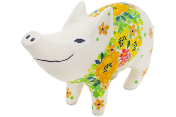 Pig Figurine 5"