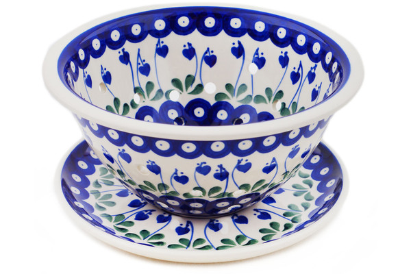 Colander with Plate 8"