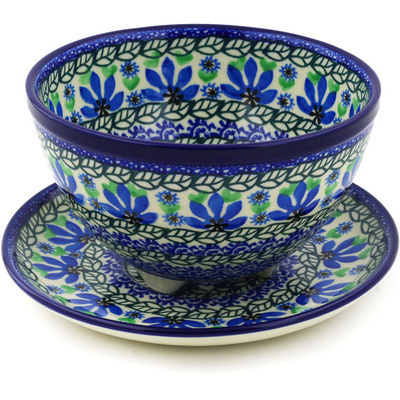 Colander with Plate 8"