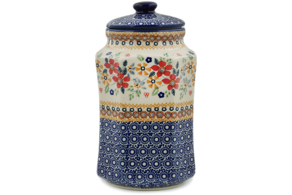 Jar with Lid 9"