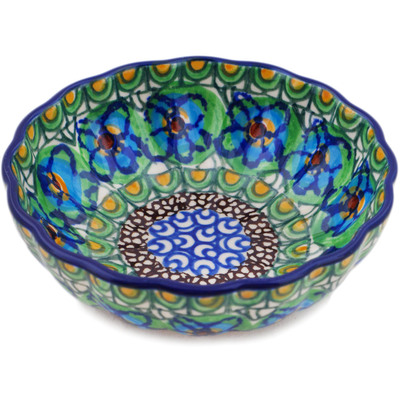 Scalloped Fluted Bowl 5"