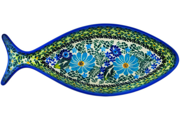 Fish Shaped Platter 10"