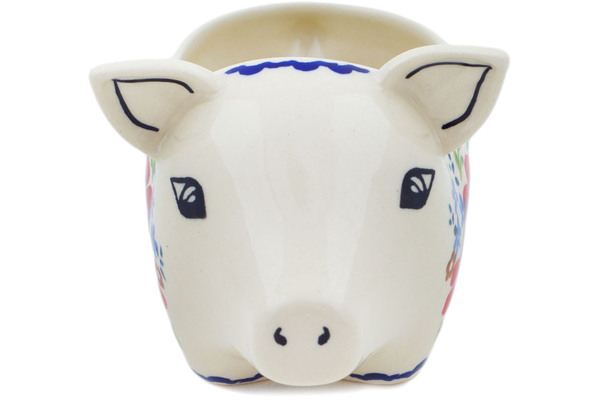Pig Shaped Jar 6"