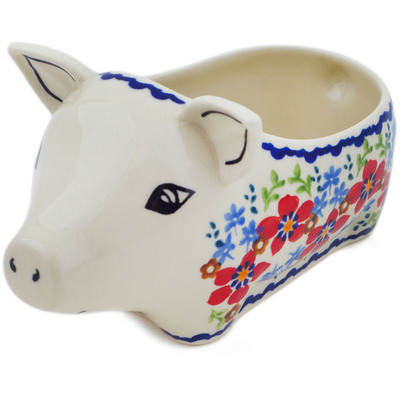 Pig Shaped Jar 6"