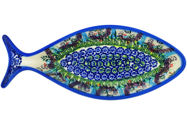 Fish Shaped Platter 10"