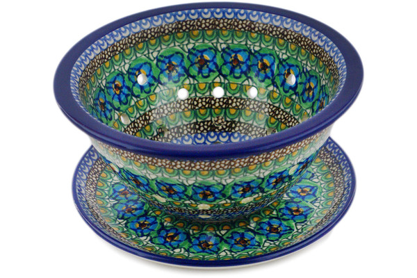 Colander with Plate 8"