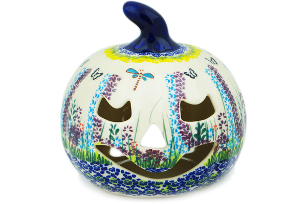 Jack O Lantern Candle Holder 5"