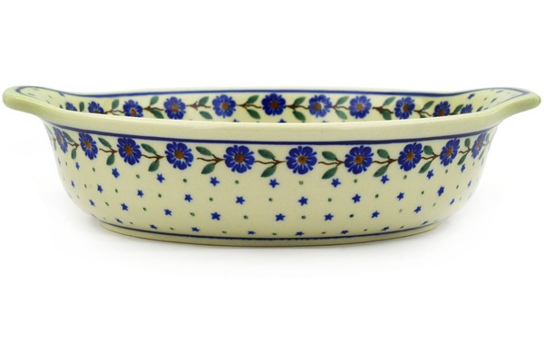 Round Baker with Handles 9"