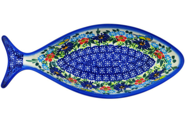 Fish Shaped Platter 10"