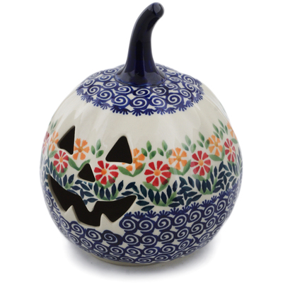 Jack O Lantern Candle Holder 6"