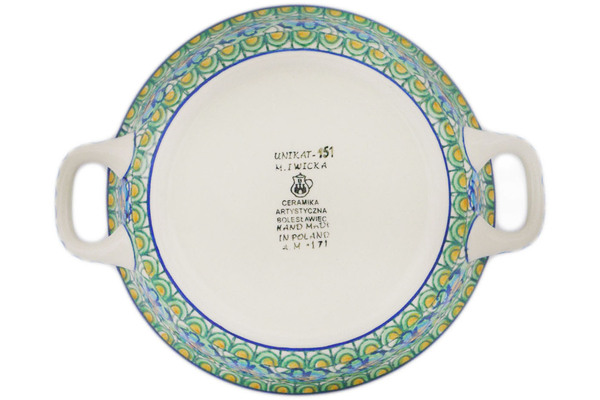 Round Baker with Handles 8"