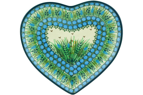 Heart Shaped Platter 9"