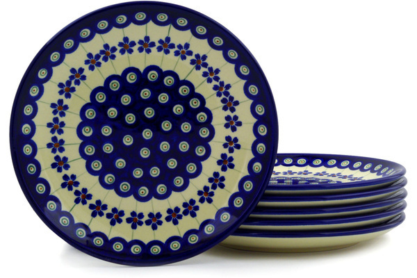 Set of 6 Plates 7"