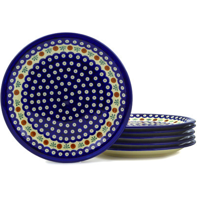Set of 6 Plates 11"