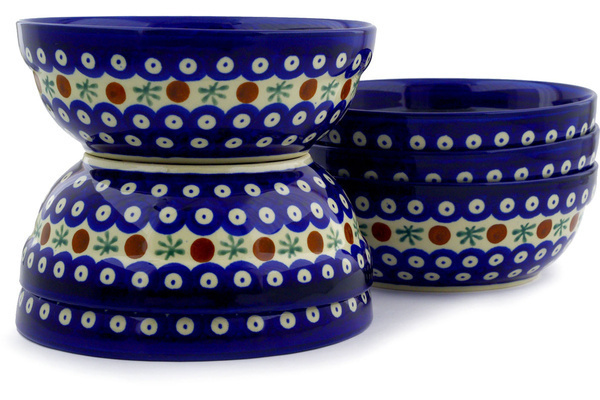 Set of 6 Bowls 7"