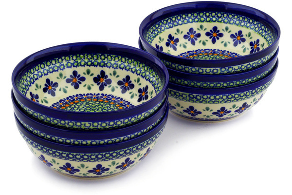 Set of 6 Bowls 7"