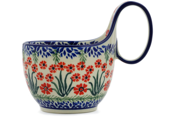 Bowl with Loop-Handle 6"