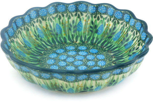 Scalloped Fluted Bowl 6"