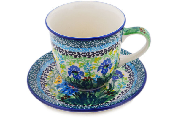 Cup with Saucer 10 oz