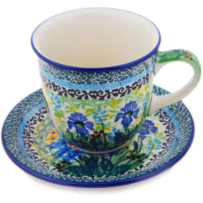 Cup with Saucer 10 oz