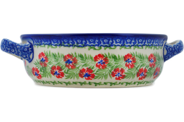 Round Baker with Handles 8"