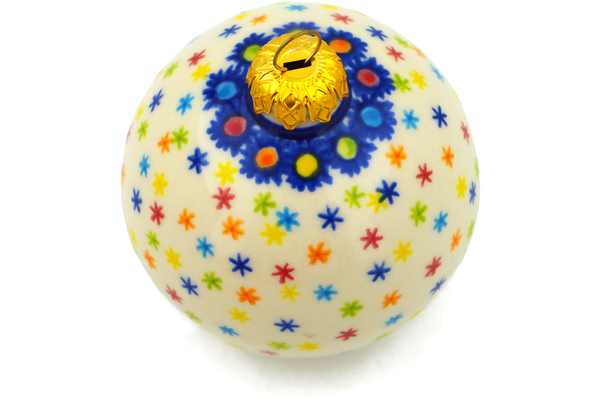 Christmas Ball Ornament 4"