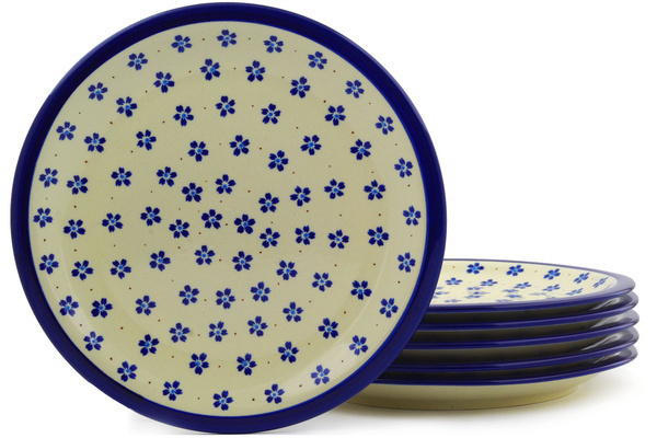 Set of 6 Plates 11"