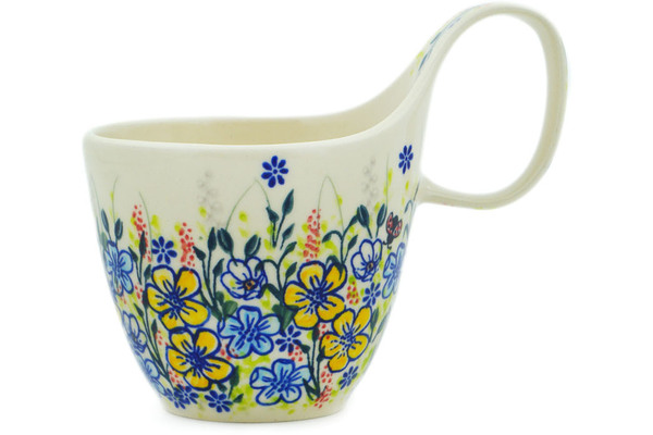 Bowl with Loop-Handle 7"