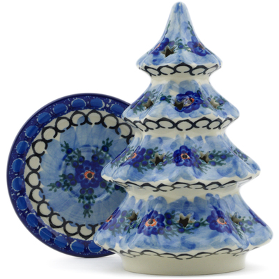 Christmas Tree Candle Holder 8"