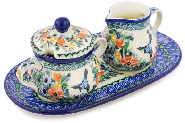 Sugar and Creamer Set 10"