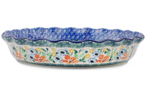Fluted Pie Dish 10"