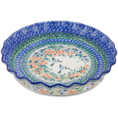 Fluted Pie Dish 10"