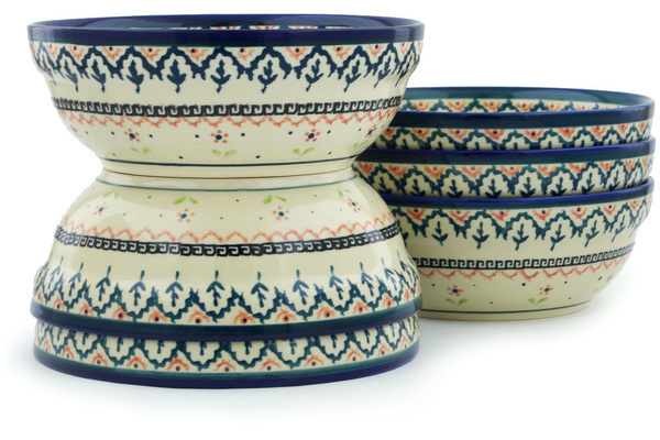 Set of 6 Bowls 7"