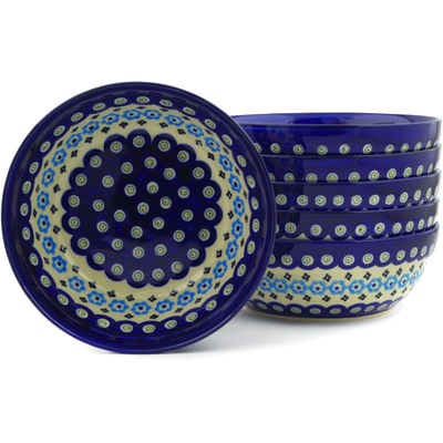 Set of 6 Bowls 7"