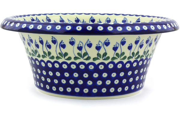 Bowl with Rolled Lip 12"