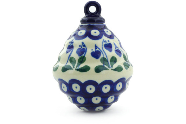 Christmas Ball Ornament 4"