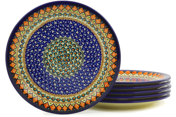 Set of 6 Plates 11"