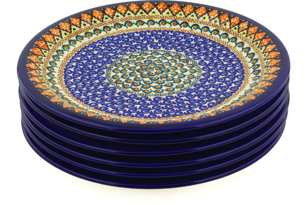 Set of 6 Plates 11"