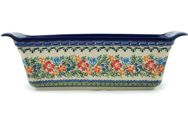 Rectangular Baker with Handles 13"