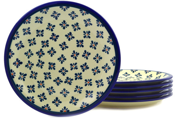Set of 6 Plates 11"