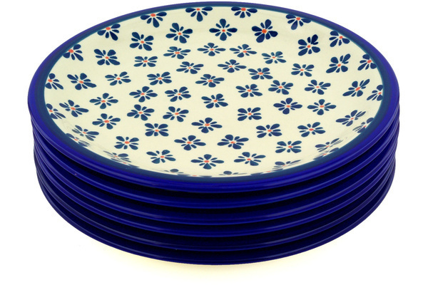 Set of 6 Plates 11"