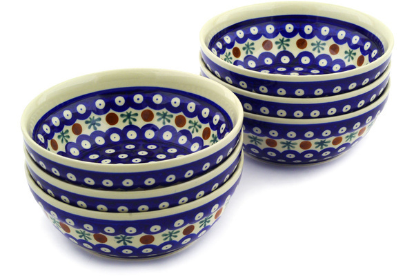 Set of 6 Bowls 7"